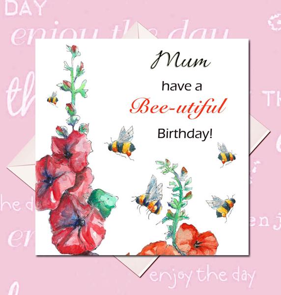 Mum Birthday Card Mingoes